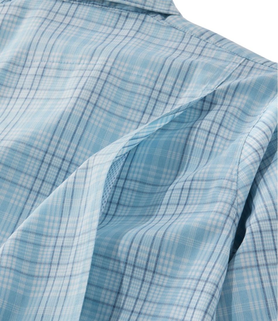 L.L.Bean Women's Tropicwear Shirt, Plaid Long-Sleeve CLOTHING|OUTDOOR EQUIPMENT