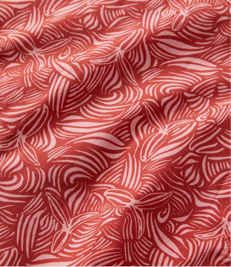 L.L.Bean Women's Tropicwear Shirt, Short-Sleeve Print CLOTHING|OUTDOOR EQUIPMENT|SALE