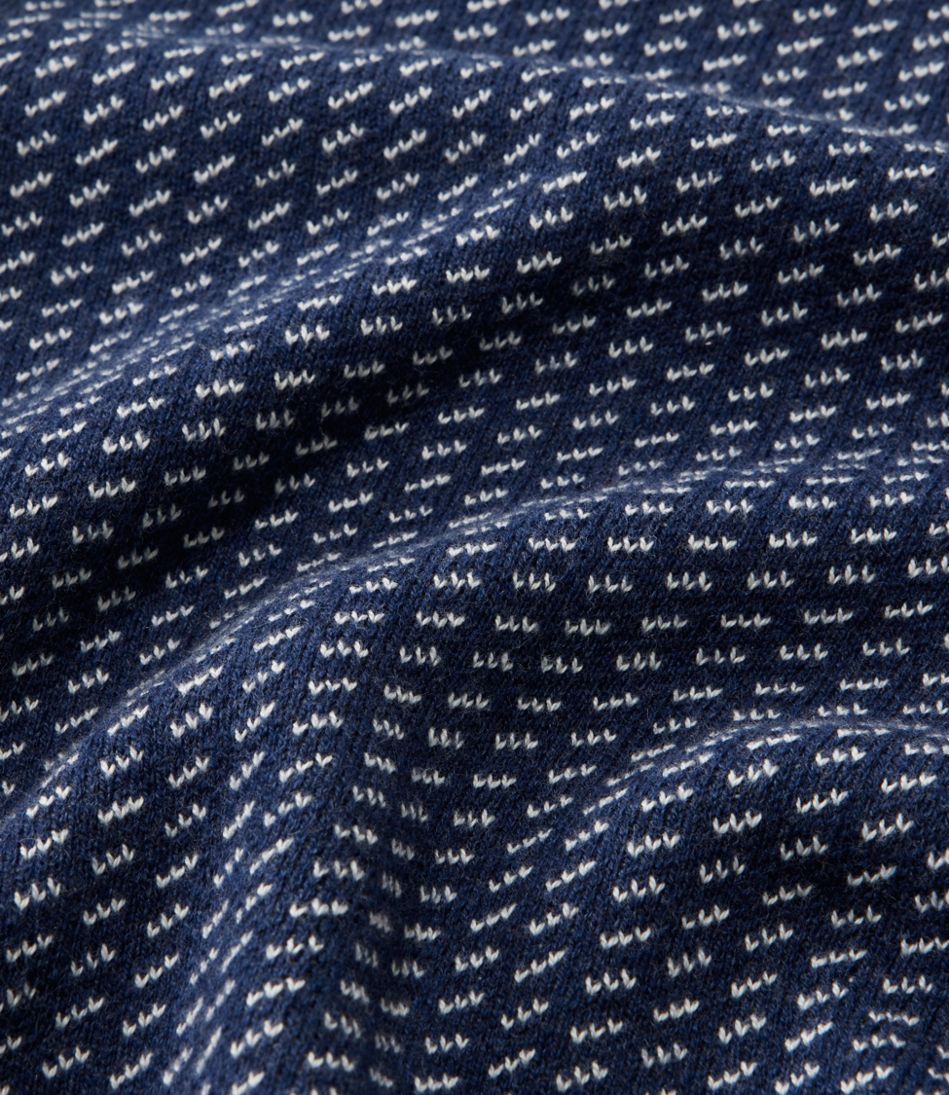 L.L.Bean Women's Wicked Soft Cotton/Cashmere Crewneck Sweater, Pattern CLOTHING