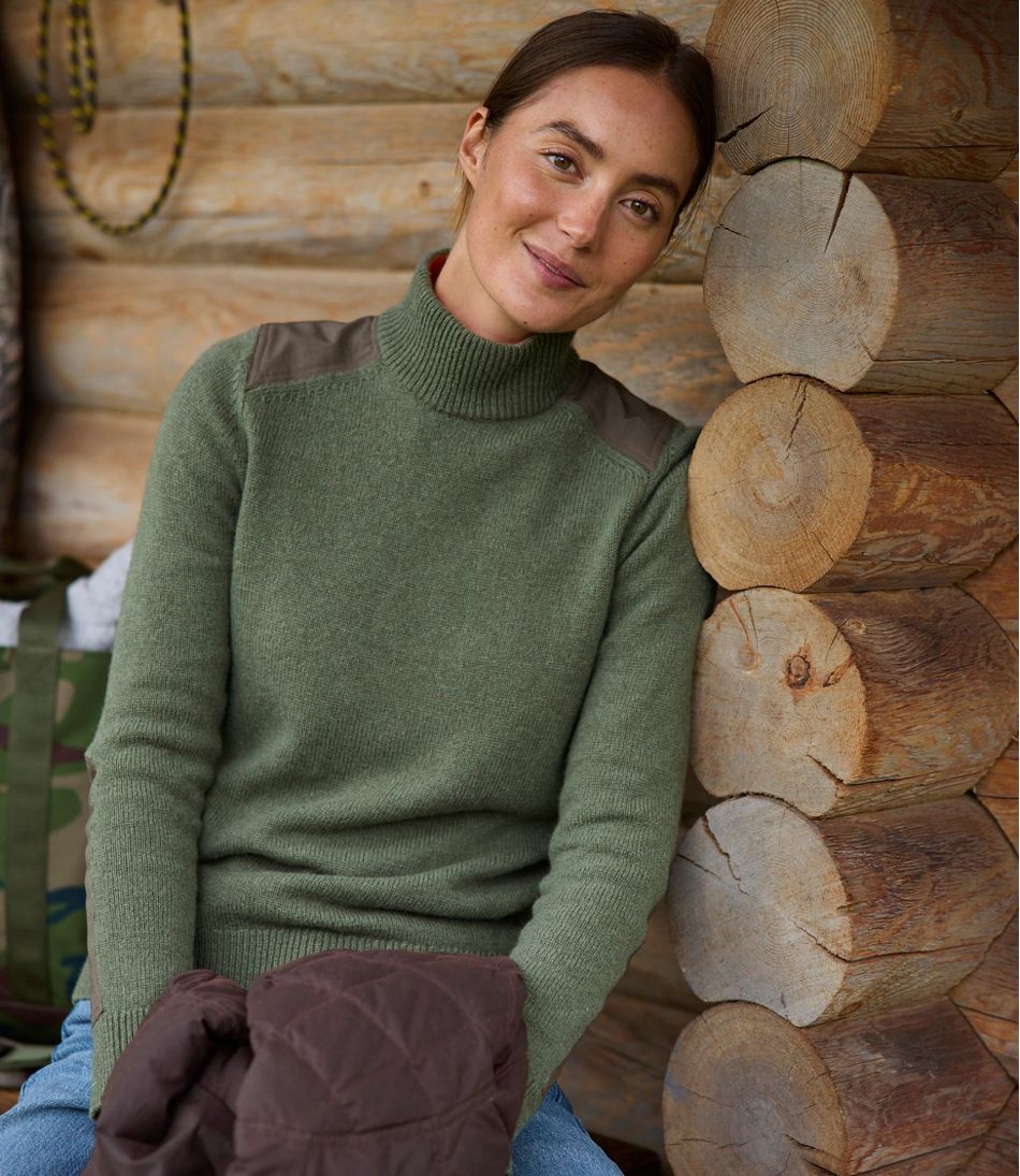 L.L.Bean Women's Maine Guide Lightweight Lambswool Sweater CLOTHING|OUTDOOR EQUIPMENT|SALE