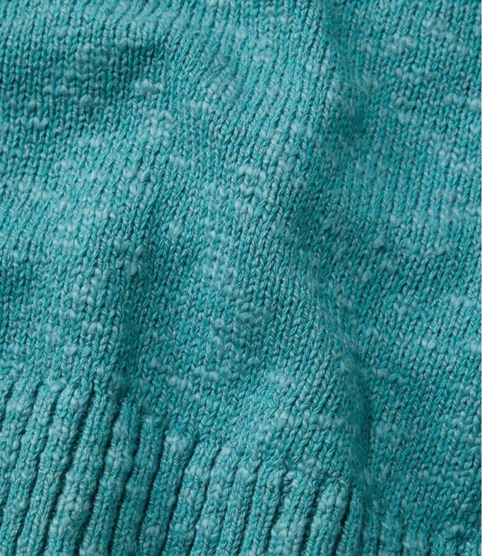 L.L.Bean Women's Cotton Ragg Sweater, Crewneck Fair Isle CLOTHING|SALE