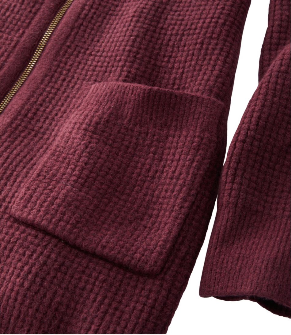 L.L.Bean Women's SuperSoft Waffle Sweater, Coatigan CLOTHING|SALE