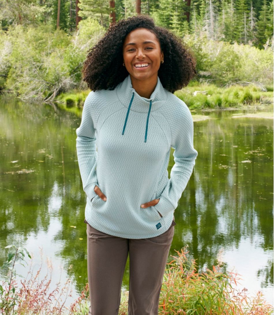 L.L.Bean Women's Ridgeknit Crossneck Pullover CLOTHING|SALE