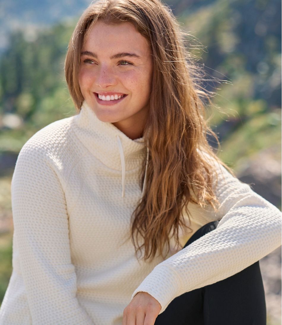 L.L.Bean Women's Ridgeknit Crossneck Pullover CLOTHING|SALE