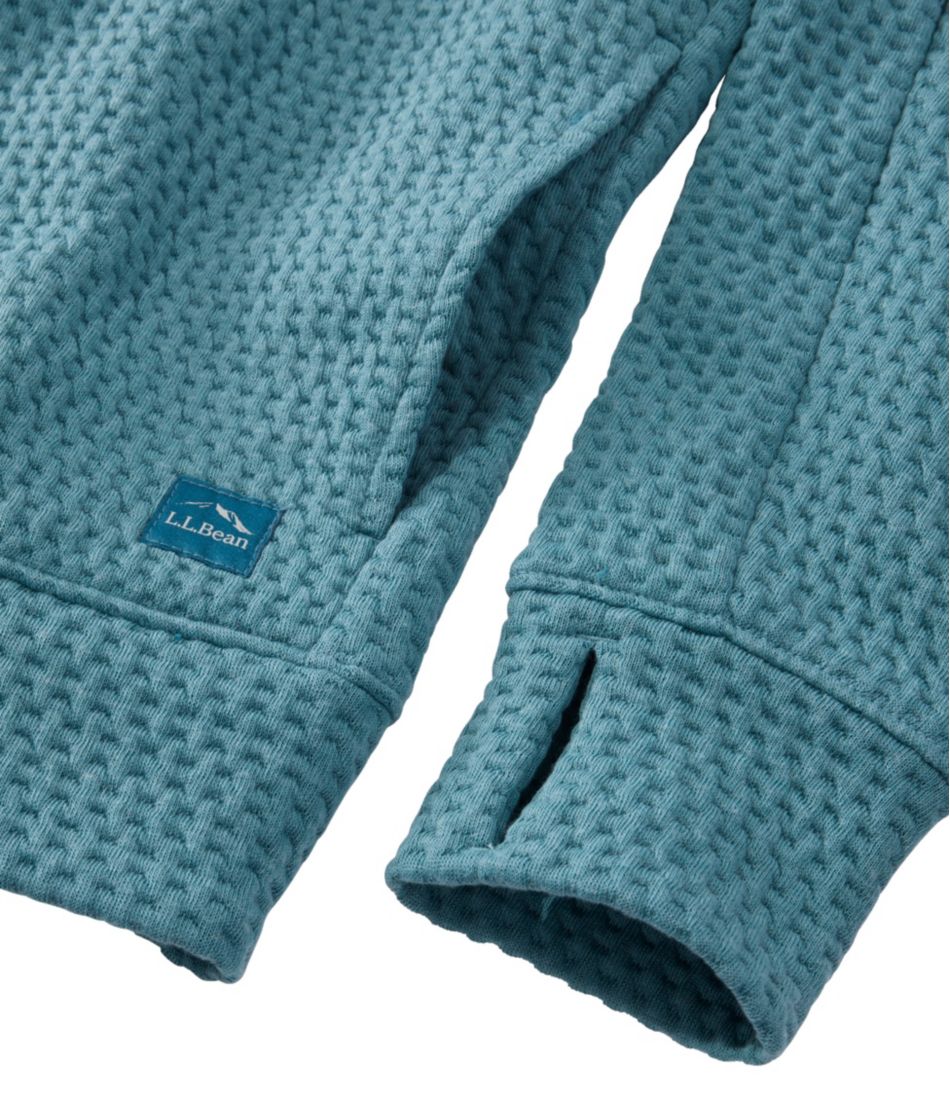 L.L.Bean Women's Ridgeknit Half-Zip Pullover, Oversized CLOTHING|SALE