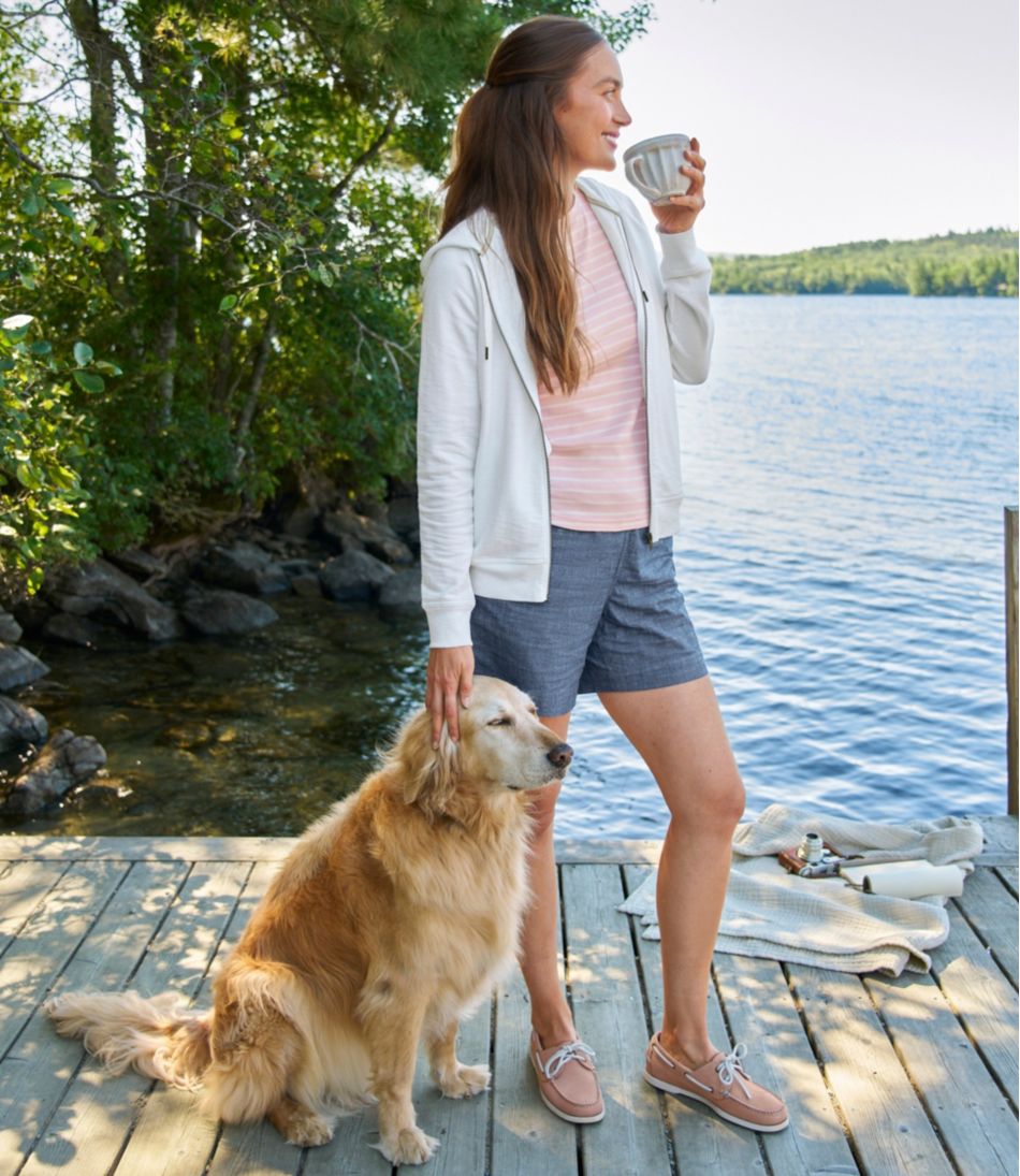 L.L.Bean Women's Peaks Island Full-Zip Hoodie CLOTHING