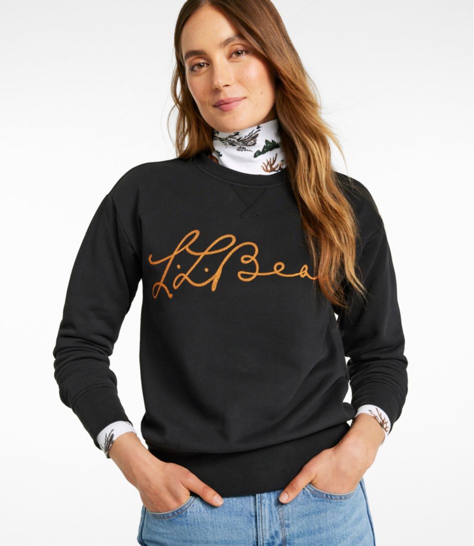 L.L.Bean Women's Signature Camp Sweatshirt, Crewneck CLOTHING|SALE