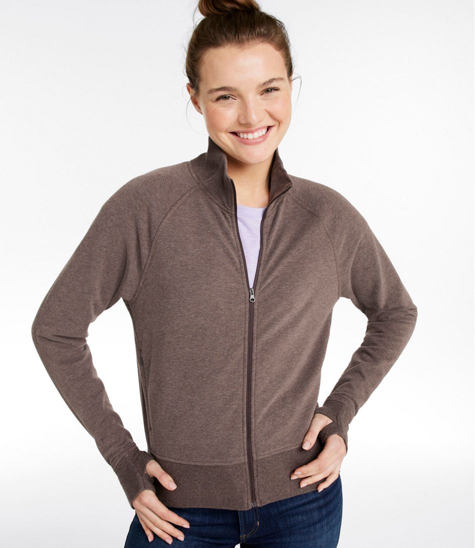 L.L.Bean Women's Cozy Sweatshirt, Full-Zip CLOTHING|SALE