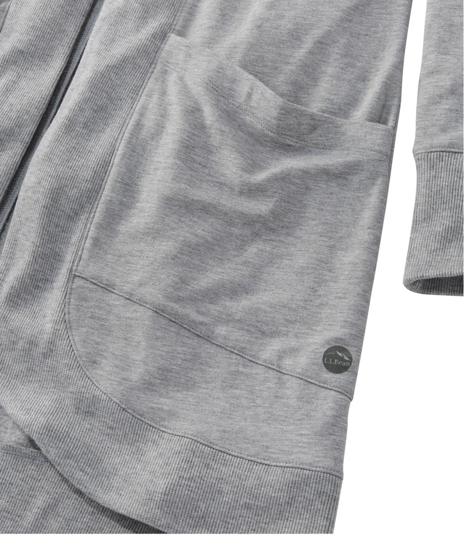 L.L.Bean Women's SoftFlex Long Open Cardigan CLOTHING|SALE