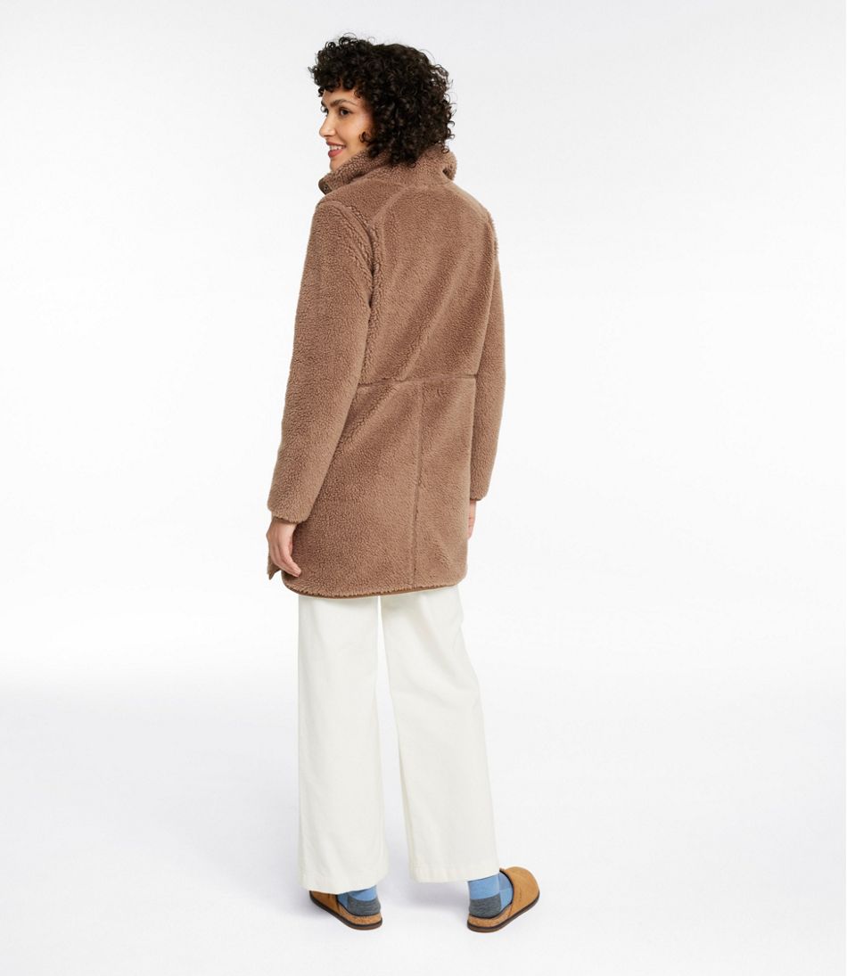 L.L.Bean Women's Bean's Sherpa Fleece Coat CLOTHING|SALE