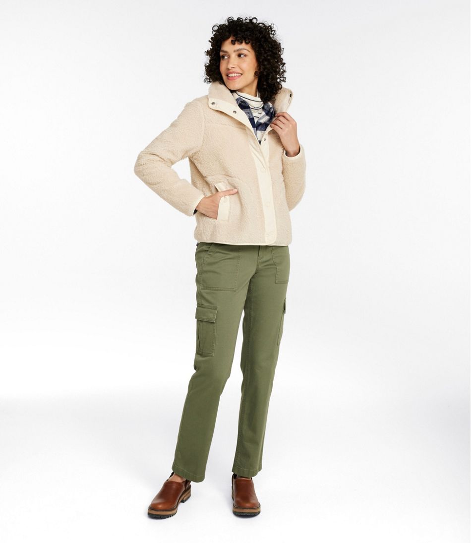 L.L.Bean Women's Bean's Sherpa Fleece Jacket CLOTHING|SALE