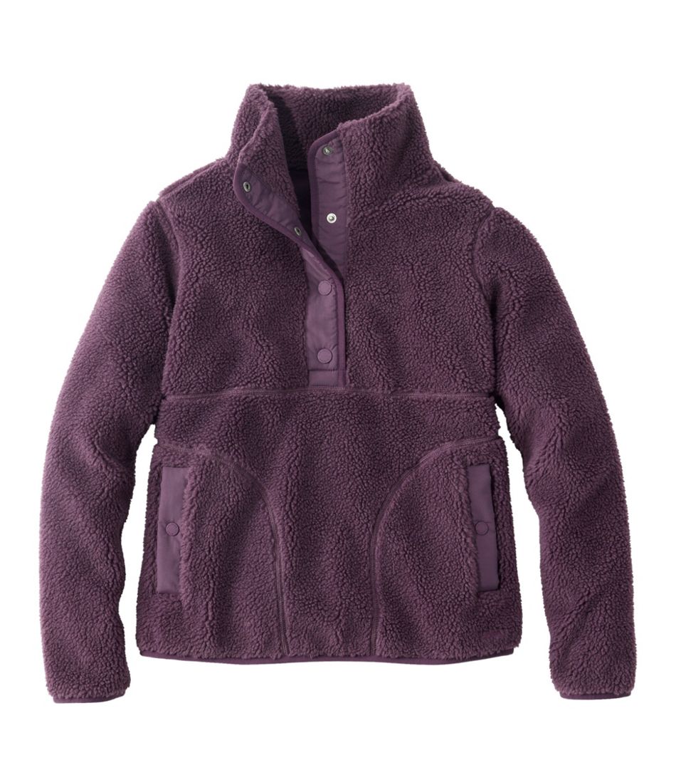 L.L.Bean Women's Bean's Sherpa Fleece Pullover CLOTHING|SALE