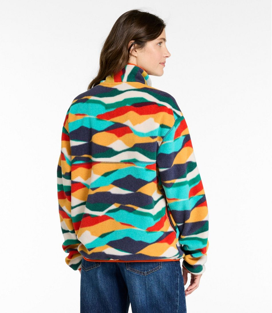 L.L.Bean Adults' Bean's Classic Fleece Pullover, Print CLOTHING|SALE