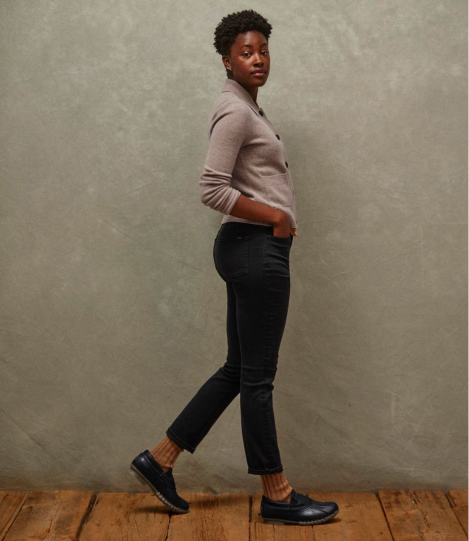 L.L.Bean Women's Signature Super Stretch Jeans, High-Rise Skinny-Leg Ankle CLOTHING|SALE