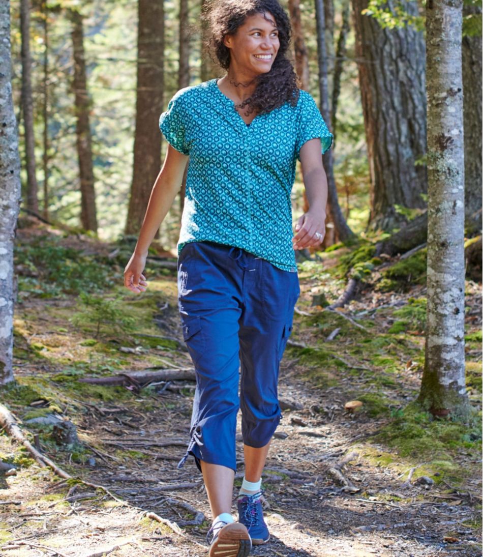 L.L.Bean Women's Vista Camp Pants, Crop CLOTHING