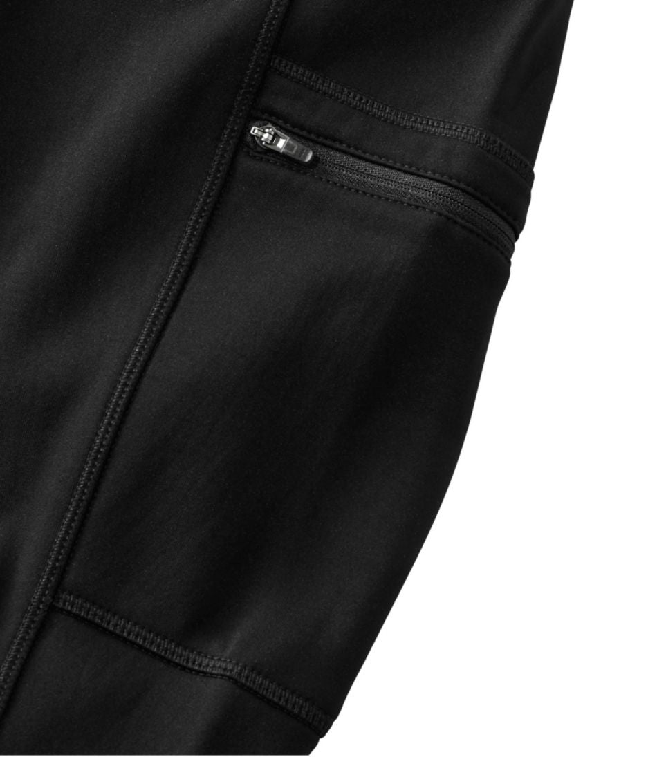 L.L.Bean Women's PrimaLoft ThermaStretch Fleece Pocket Tights, Mid-Rise CLOTHING|SALE