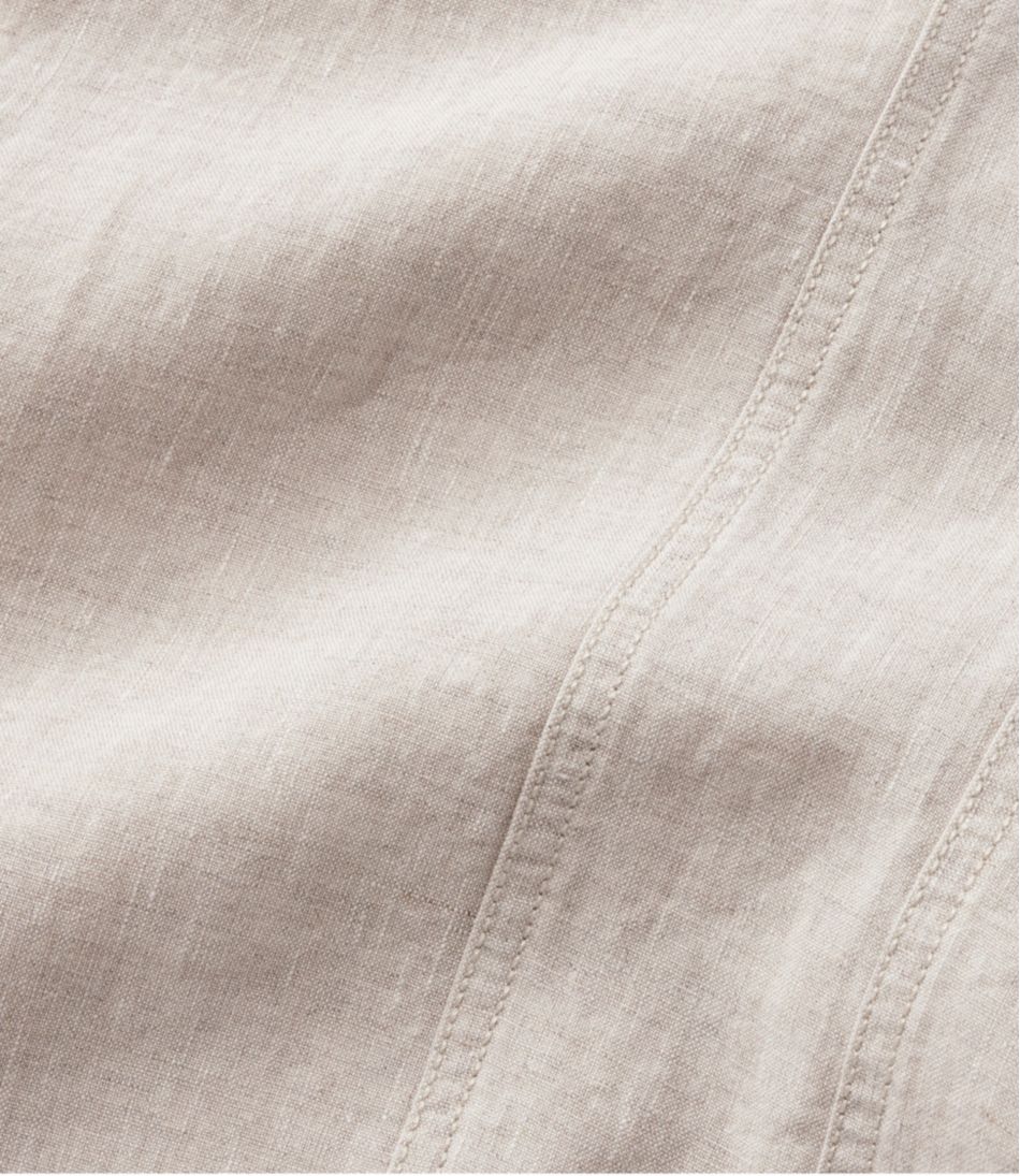 L.L.Bean Women's Premium Linen Pull-On Ankle Pants, Mid-Rise Tapered-Leg CLOTHING|SALE