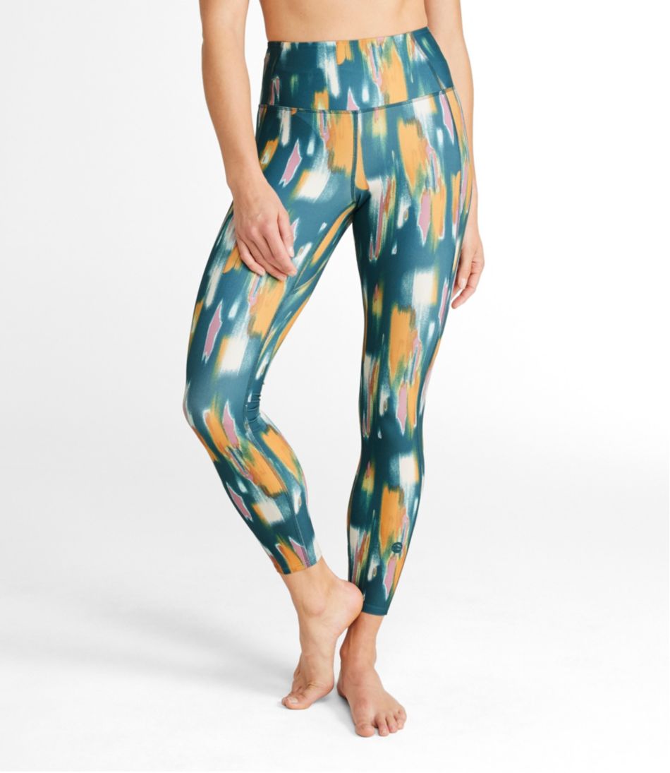 L.L.Bean Women's Everyday Performance 7/8 Leggings, High-Rise Print CLOTHING|SALE