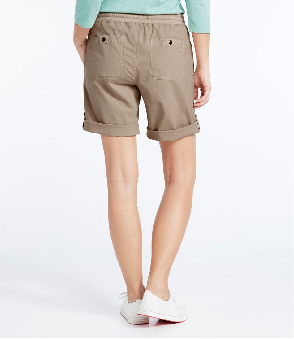 L.L.Bean Women's Stretch Ripstop Pull-On Shorts CLOTHING|SALE