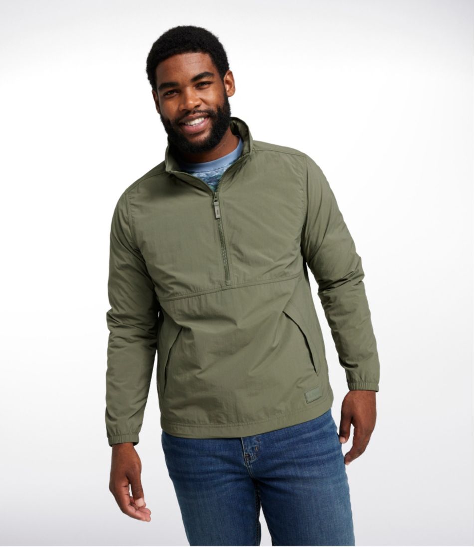 L.L.Bean Men's Light and Airy Anorak Windbreaker SALE|OUTERWEAR