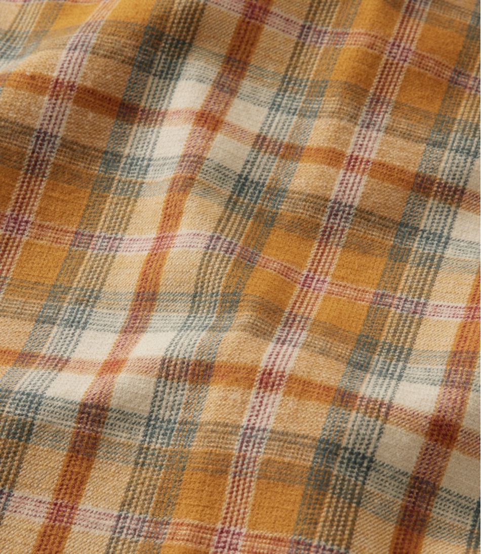 L.L.Bean Men's Katahdin Performance Flannel Shirt, Slightly Fitted SALE|CLOTHING
