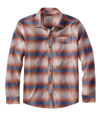 L.L.Bean Men's Mountainside Brushed Performance Shirt SALE|CLOTHING