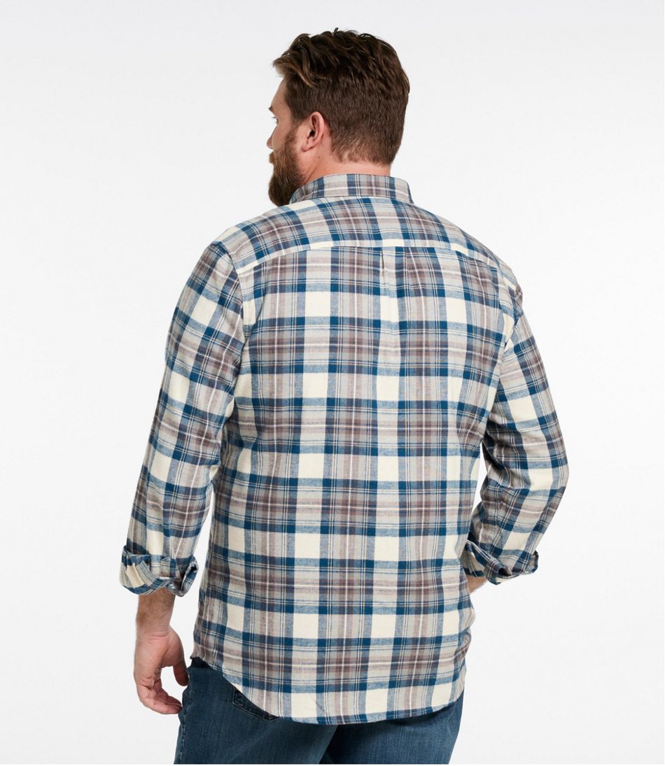 L.L.Bean Men's Scotch Plaid Flannel Shirt, Slightly Fitted CLOTHING|SALE