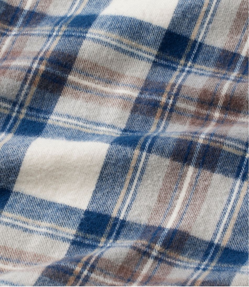 L.L.Bean Men's Scotch Plaid Flannel Shirt, Slightly Fitted CLOTHING|SALE