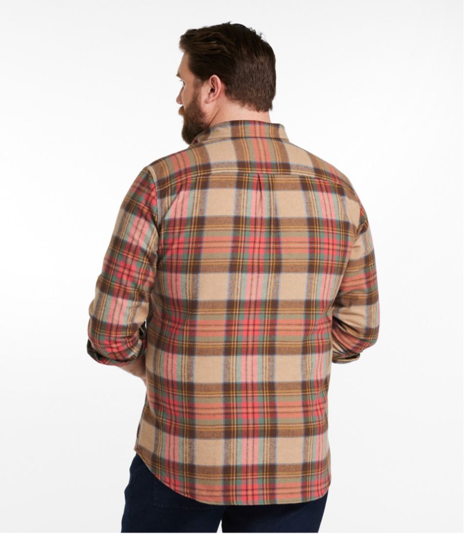 L.L.Bean Men's Scotch Plaid Flannel Shirt, Slim Fit CLOTHING|SALE