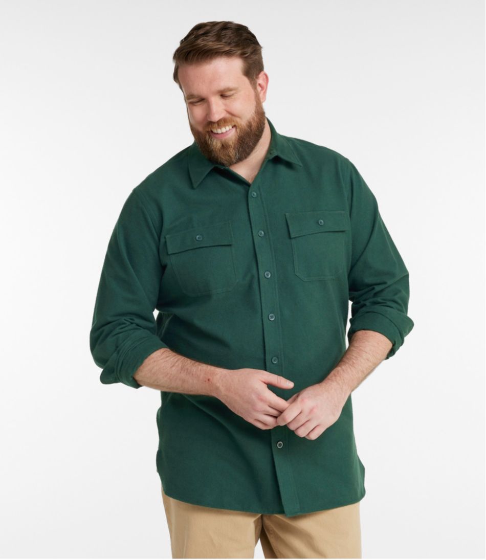 L.L.Bean Men's Chamois Shirt, Slightly Fitted CLOTHING|SALE