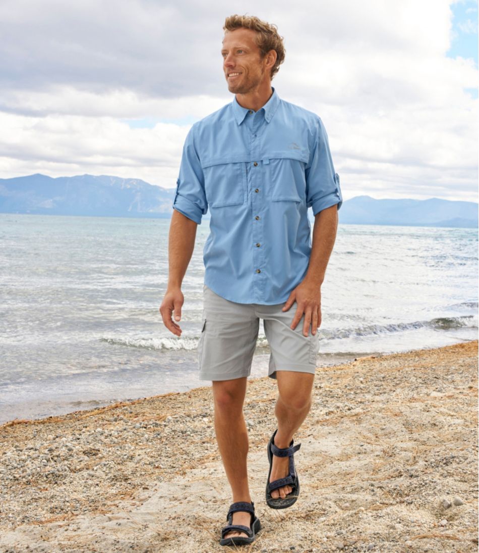 L.L.Bean Men's Tropicwear Shirt, Long-Sleeve CLOTHING|OUTDOOR EQUIPMENT