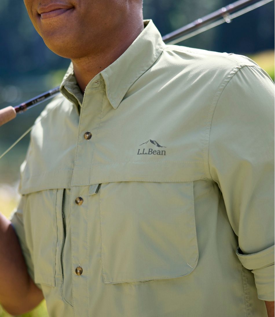 L.L.Bean Men's Tropicwear Shirt, Long-Sleeve CLOTHING|OUTDOOR EQUIPMENT