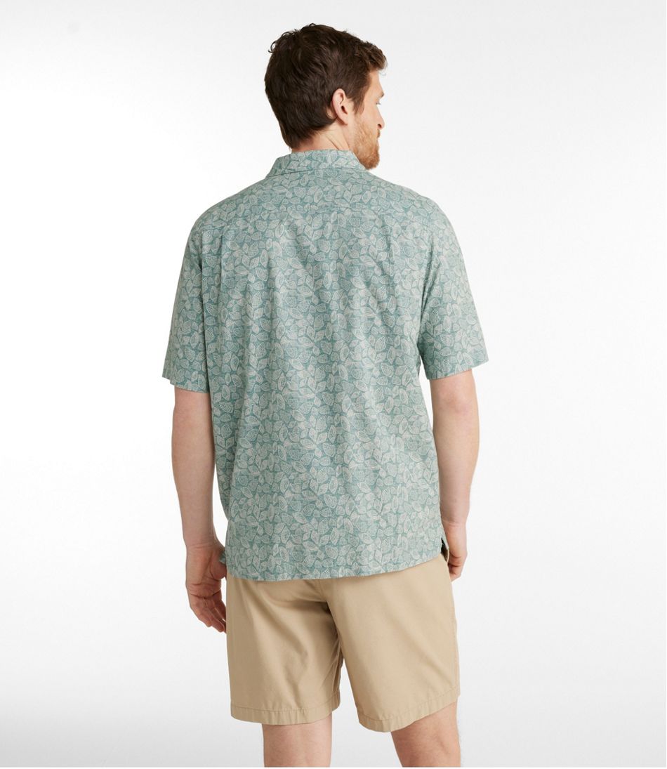L.L.Bean Men's Tropics Shirt, Short-Sleeve Print CLOTHING|SALE