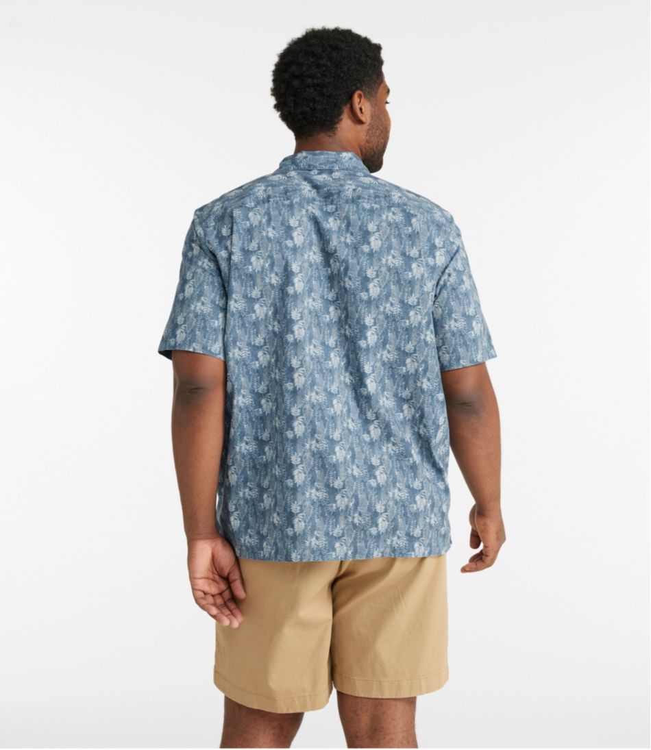 L.L.Bean Men's Tropics Shirt, Short-Sleeve Print CLOTHING|SALE