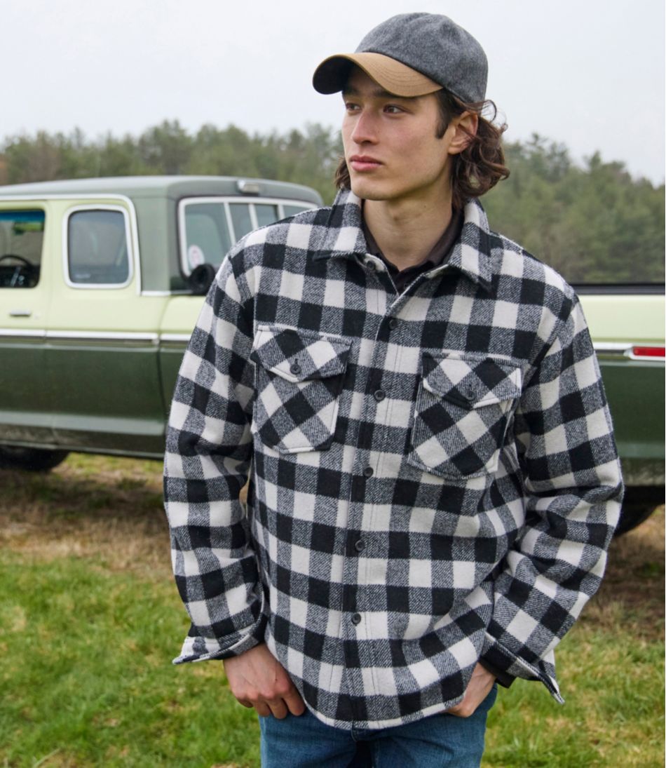L.L.Bean Men's Maine Guide Shirt with PrimaLoft CLOTHING|OUTDOOR EQUIPMENT