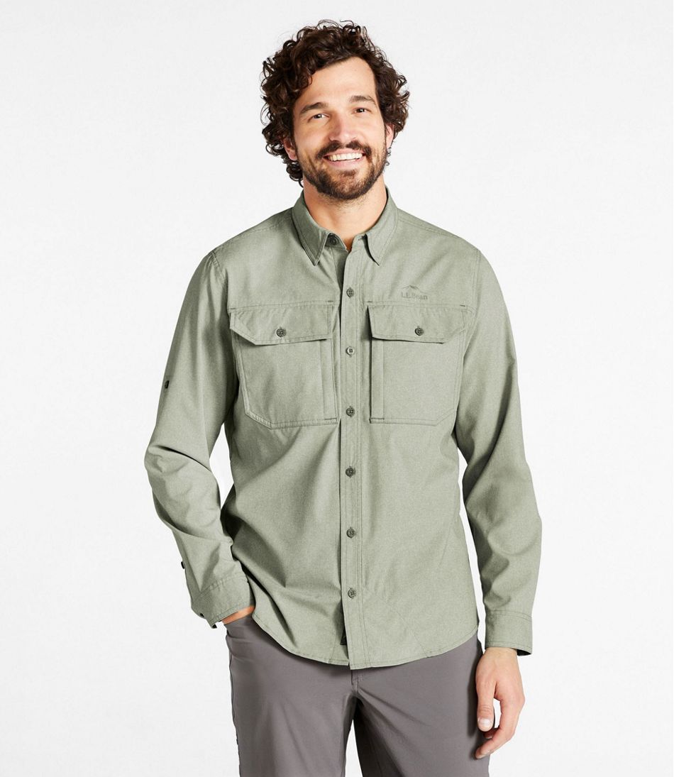 L.L.Bean Men's No Fly Zone Shirt, Long-Sleeve CLOTHING|OUTDOOR EQUIPMENT|SALE