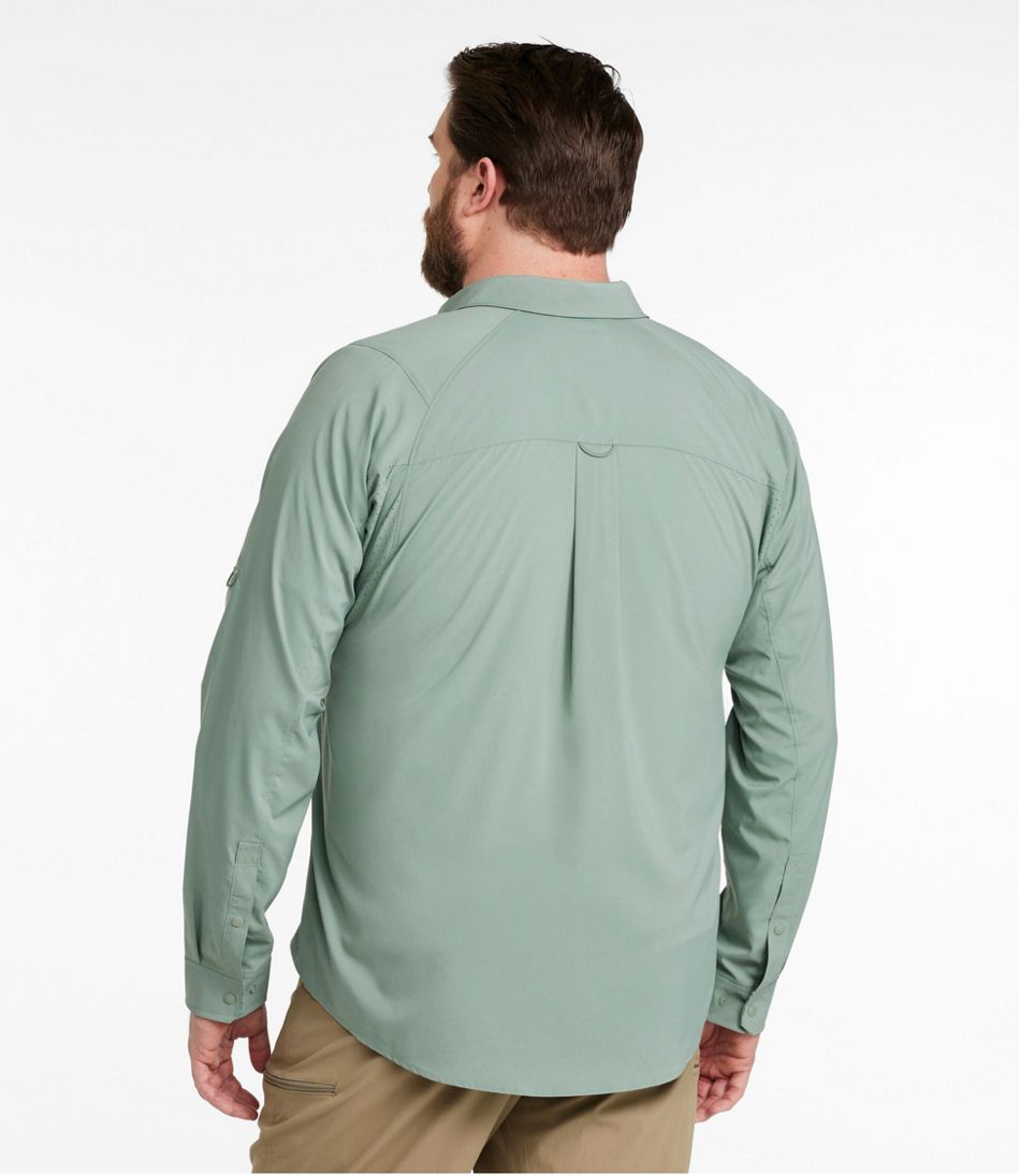 L.L.Bean Men's Tropicwear CoolPro Fishing Shirt, Long-Sleeve CLOTHING