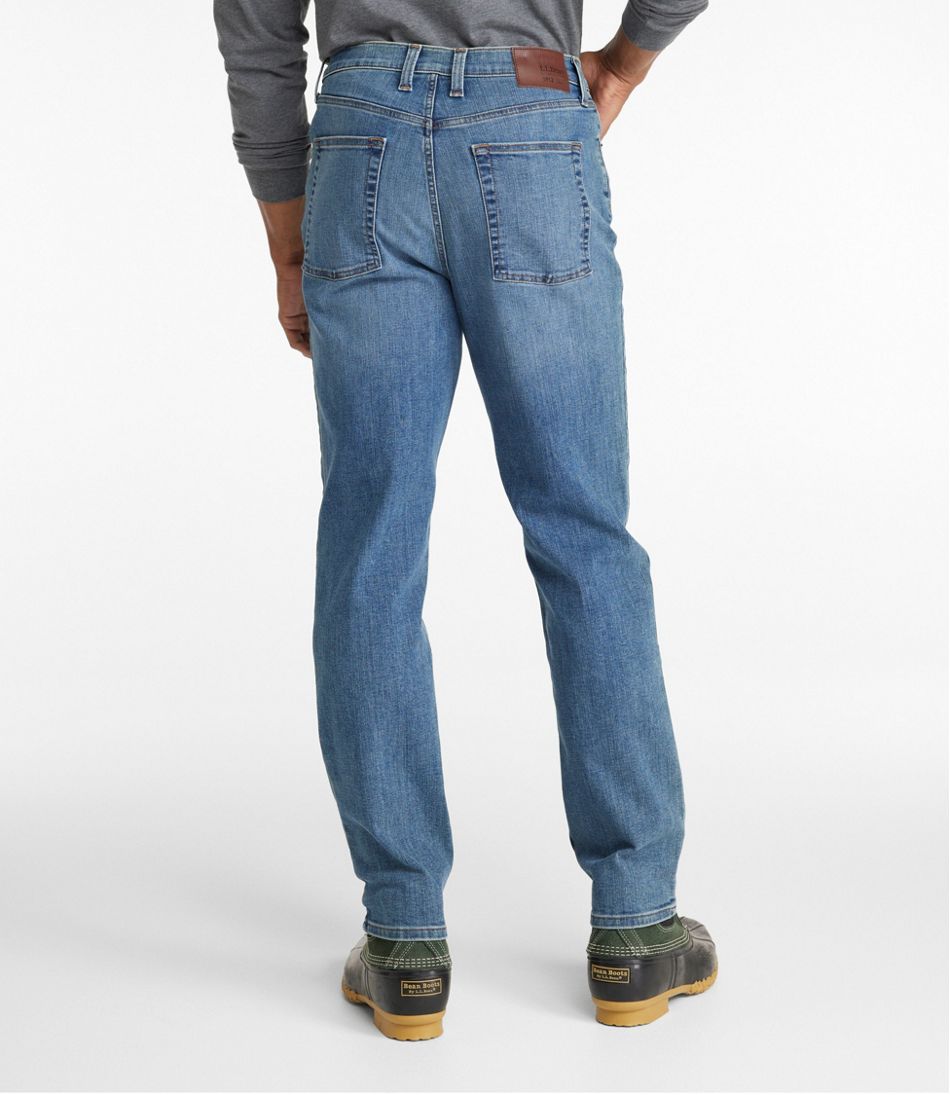 L.L.Bean Men's BeanFlex® Jeans, Classic Fit, Straight Leg CLOTHING