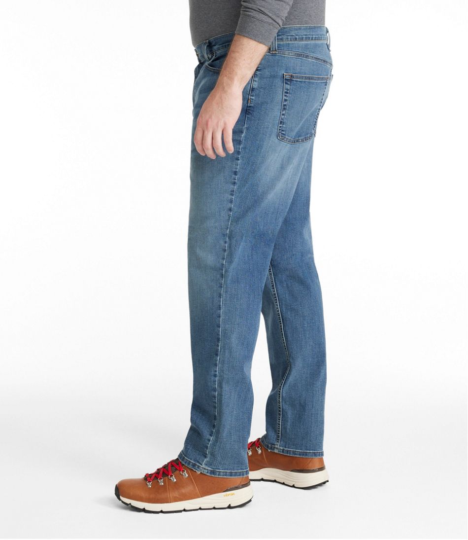 L.L.Bean Men's BeanFlex® Jeans, Classic Fit, Straight Leg CLOTHING