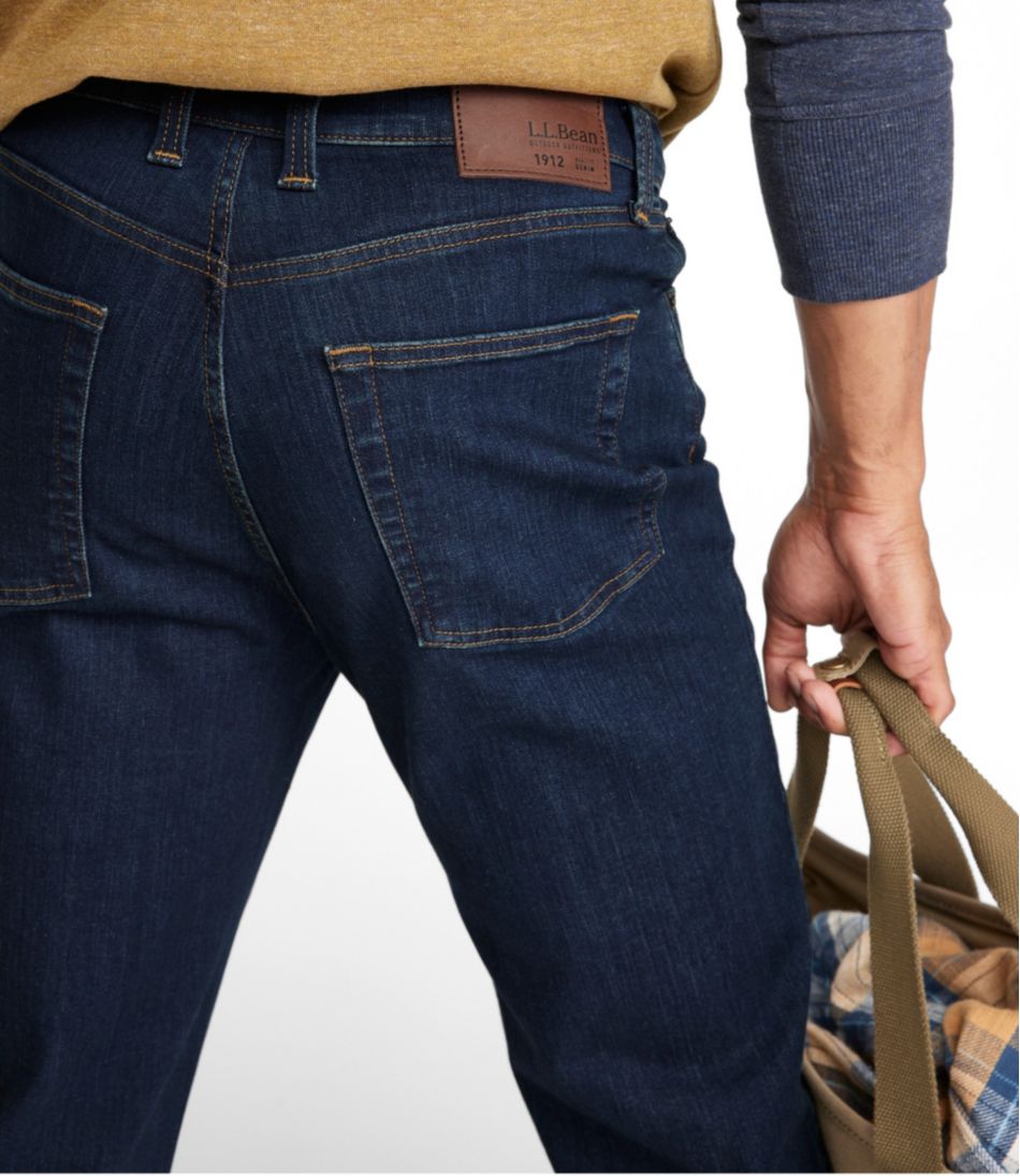 L.L.Bean Men's BeanFlex® Jeans, Classic Fit, Straight Leg CLOTHING