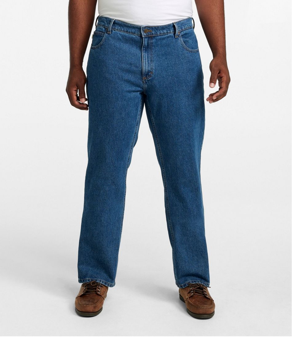 L.L.Bean Men's Double L® Jeans, Standard Fit, Straight Leg CLOTHING