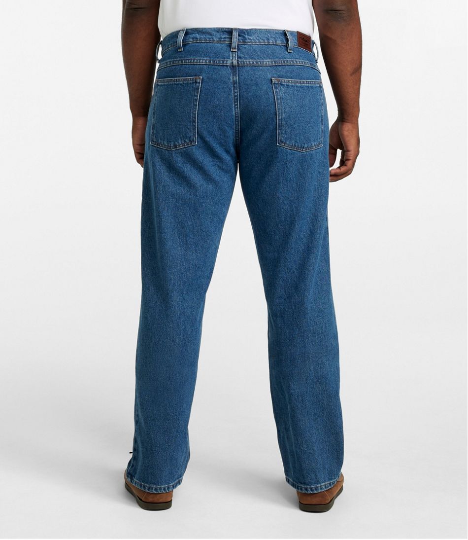 L.L.Bean Men's Double L® Jeans, Standard Fit, Straight Leg CLOTHING
