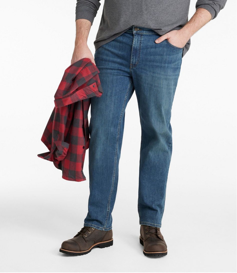 L.L.Bean Men's BeanFlex® Jeans, Slim Fit, Straight Leg CLOTHING|SALE