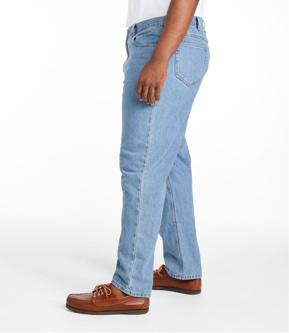 L.L.Bean Men's Double L® Jeans, Natural Fit, Straight Leg CLOTHING