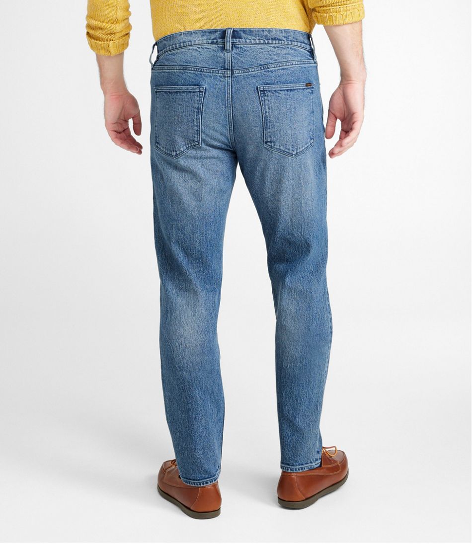 L.L.Bean Men's Signature Heritage Denim, Classic Fit, Tapered Leg CLOTHING