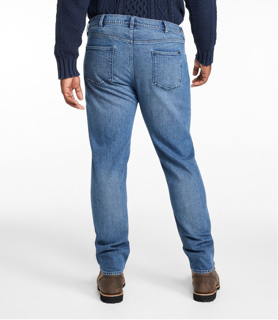 L.L.Bean Men's Signature Heritage Denim, Classic Fit, Tapered Leg CLOTHING