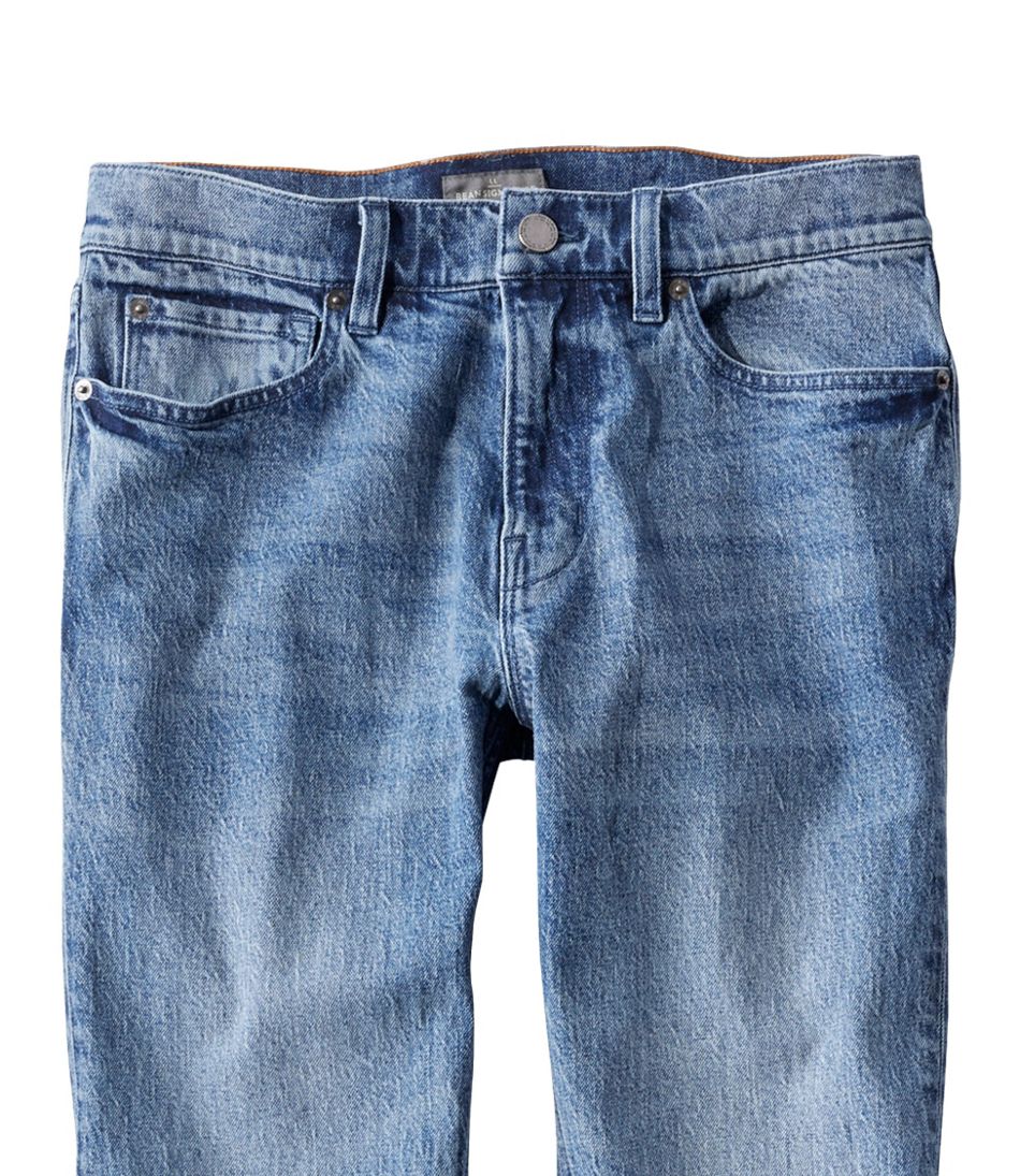 L.L.Bean Men's Signature Heritage Denim, Classic Fit, Tapered Leg CLOTHING