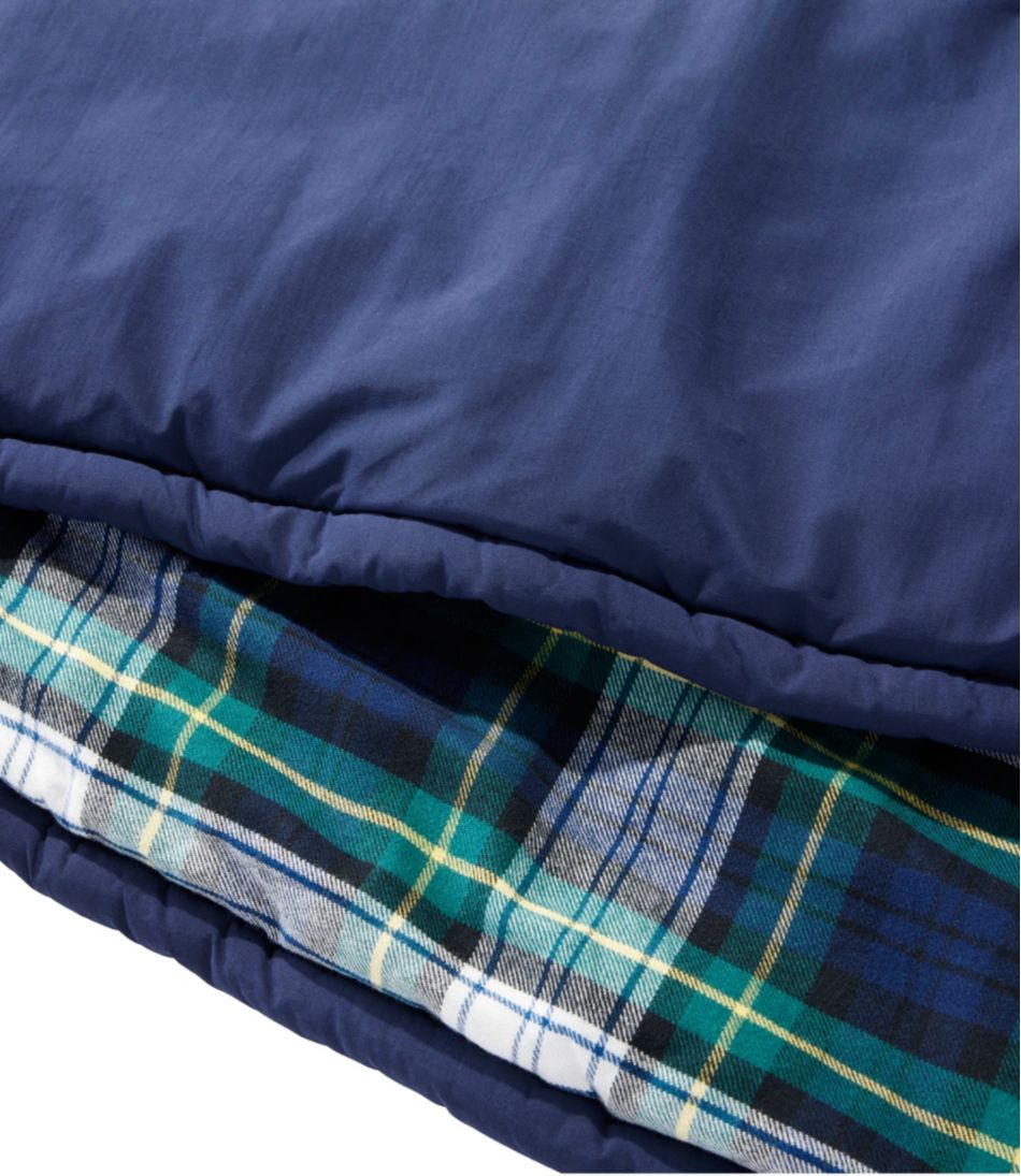 L.L.Bean Flannel Lined Camp Sleeping Bag, 40° OUTDOOR EQUIPMENT