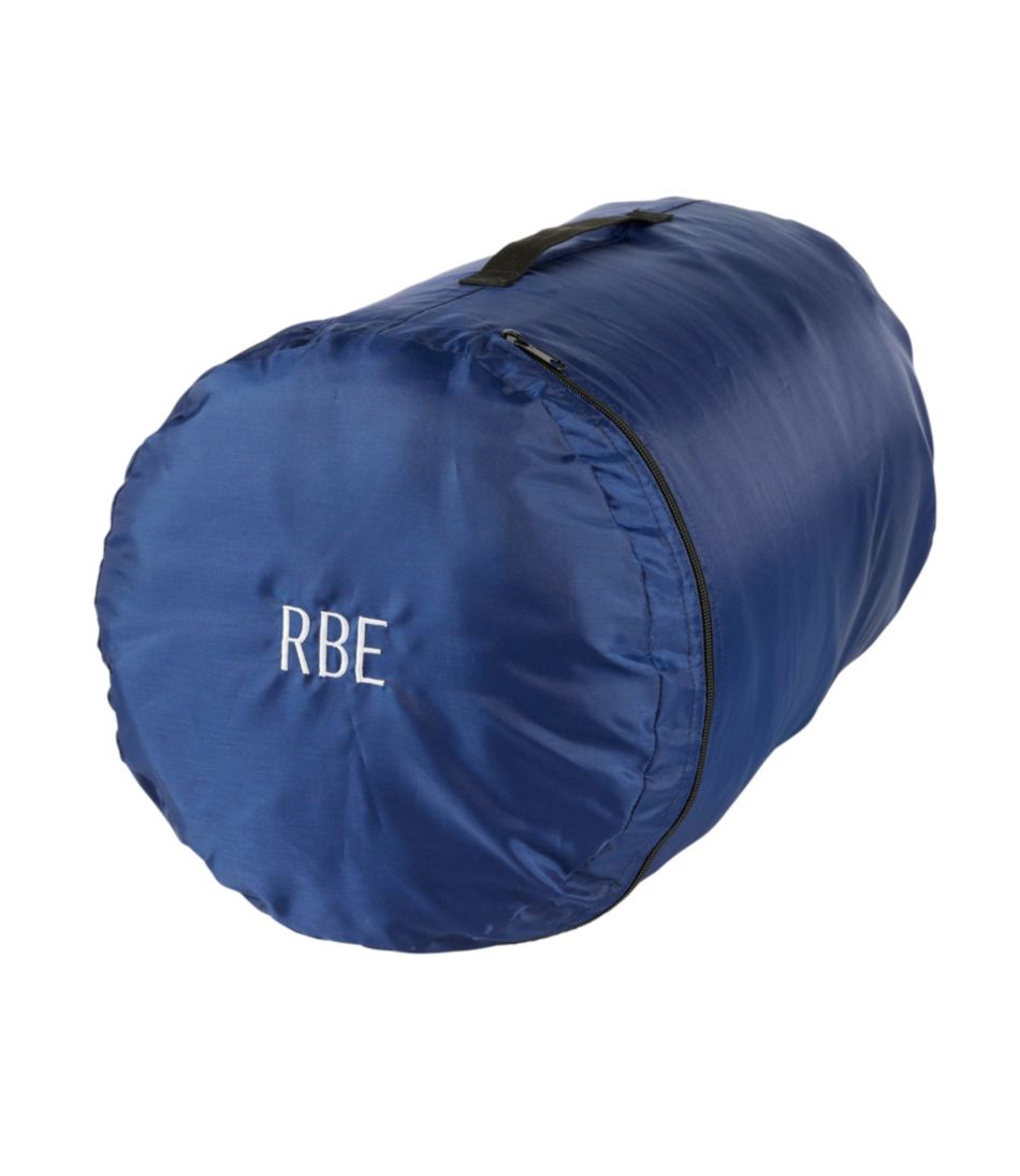 L.L.Bean Adults' Flannel Lined Camp Sleeping Bag, 20° OUTDOOR EQUIPMENT