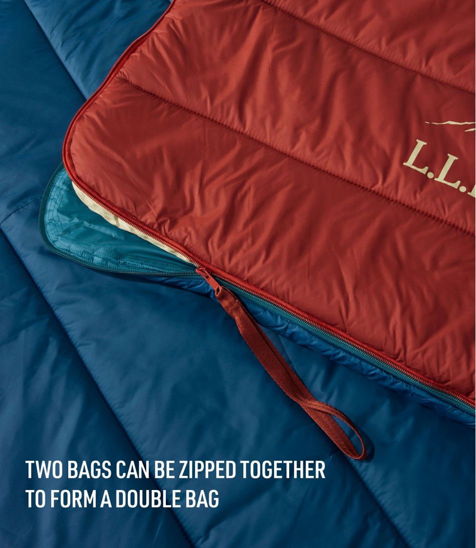 L.L.Bean Adults' Puffer Sleeping Bag, 40° OUTDOOR EQUIPMENT
